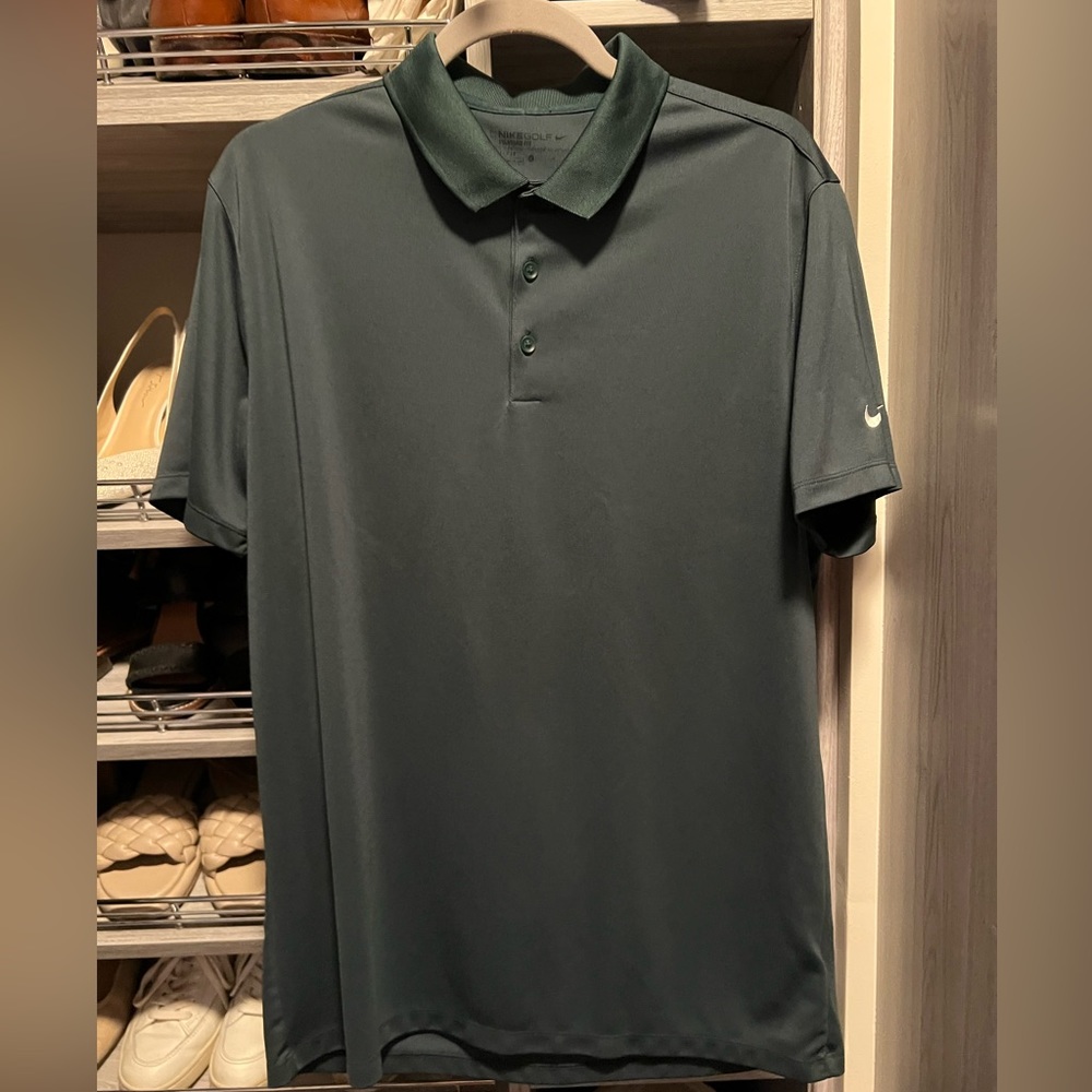 Dark Gray Nike Golf Polo